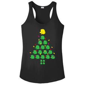 Poodle Christmas Tree Poodle Mom Great Gift Ladies PosiCharge Competitor Racerback Tank