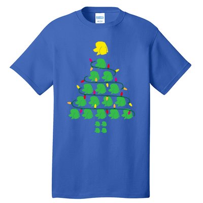 Poodle Christmas Tree Poodle Mom Great Gift Tall T-Shirt