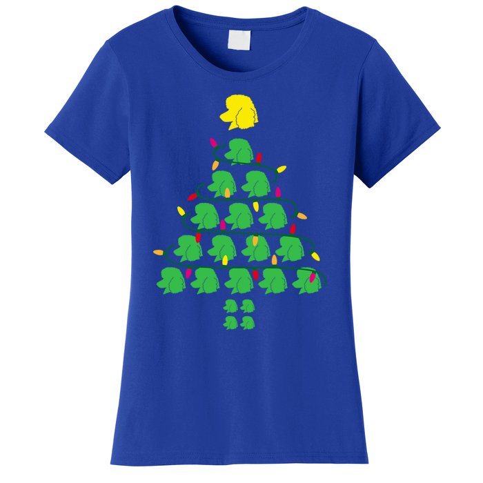 Poodle Christmas Tree Poodle Mom Great Gift Women's T-Shirt