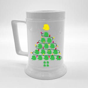 Poodle Christmas Tree Poodle Mom Great Gift Beer Stein