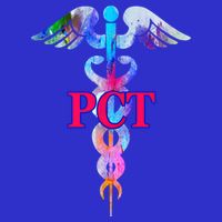 Patient Care Technician Pct Caduceus Watercolor Art Graphic Funny Gift Womens Tank Top