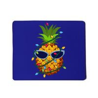 Pineapple Christmas Tree Lights Xmas Boys Sunglasses Mousepad