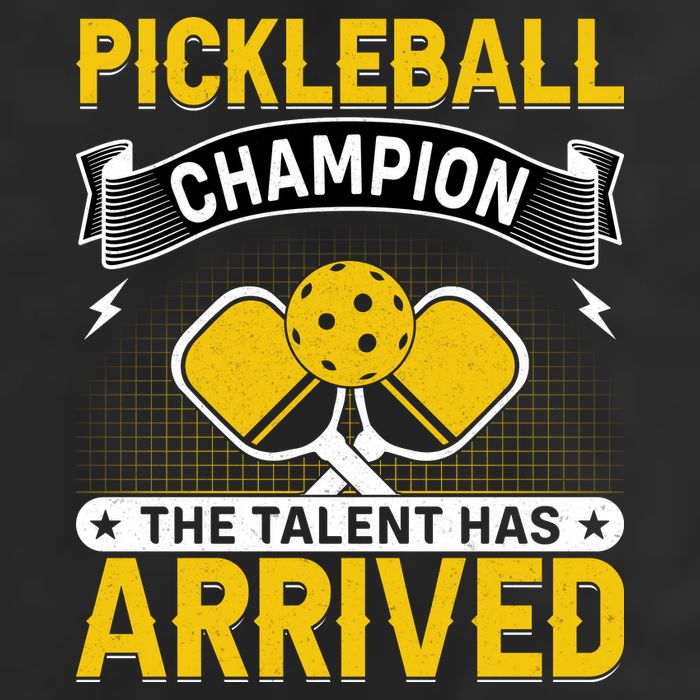 Pickleball Champion The Talent Hat Arrived Cool Comfort Performance Bucket Hat