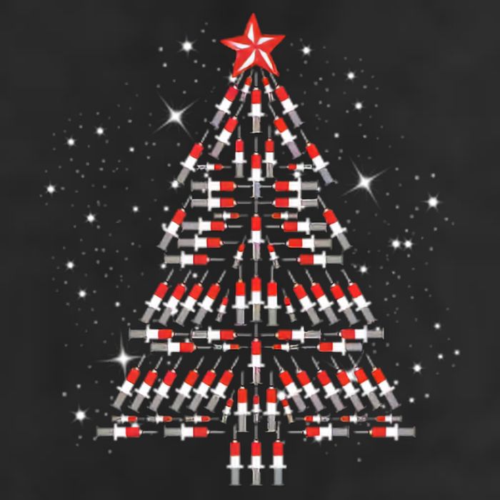 Phlebotomist Christmas Tree 25L Jumbo Tote