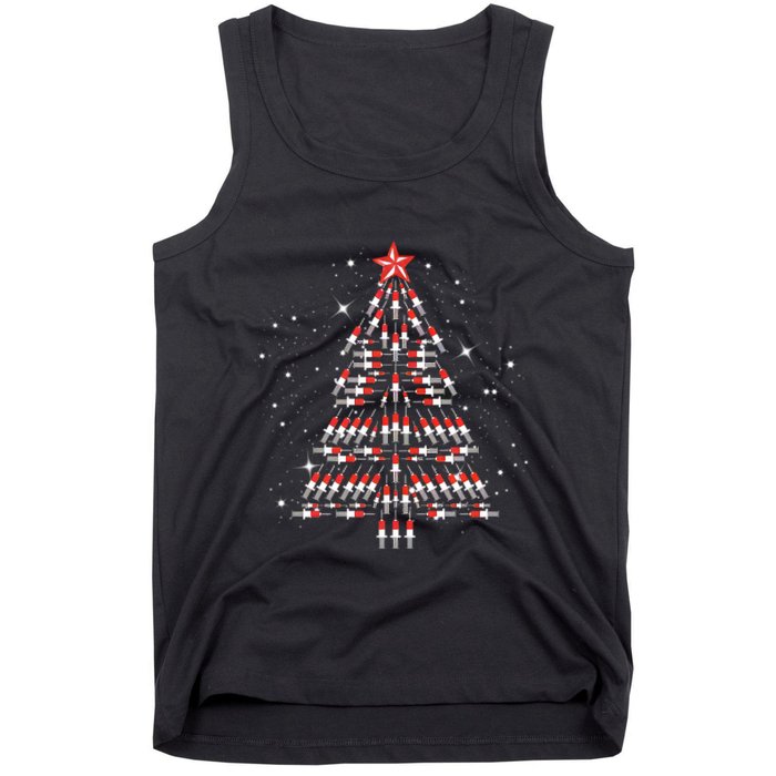 Phlebotomist Christmas Tree Tank Top