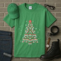 Phlebotomist Christmas Tree Tall T-Shirt