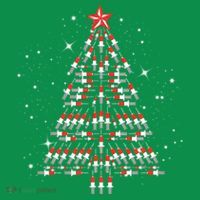 Phlebotomist Christmas Tree Poster
