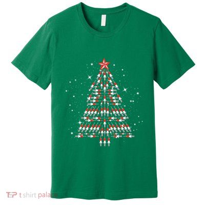 Phlebotomist Christmas Tree Premium T-Shirt
