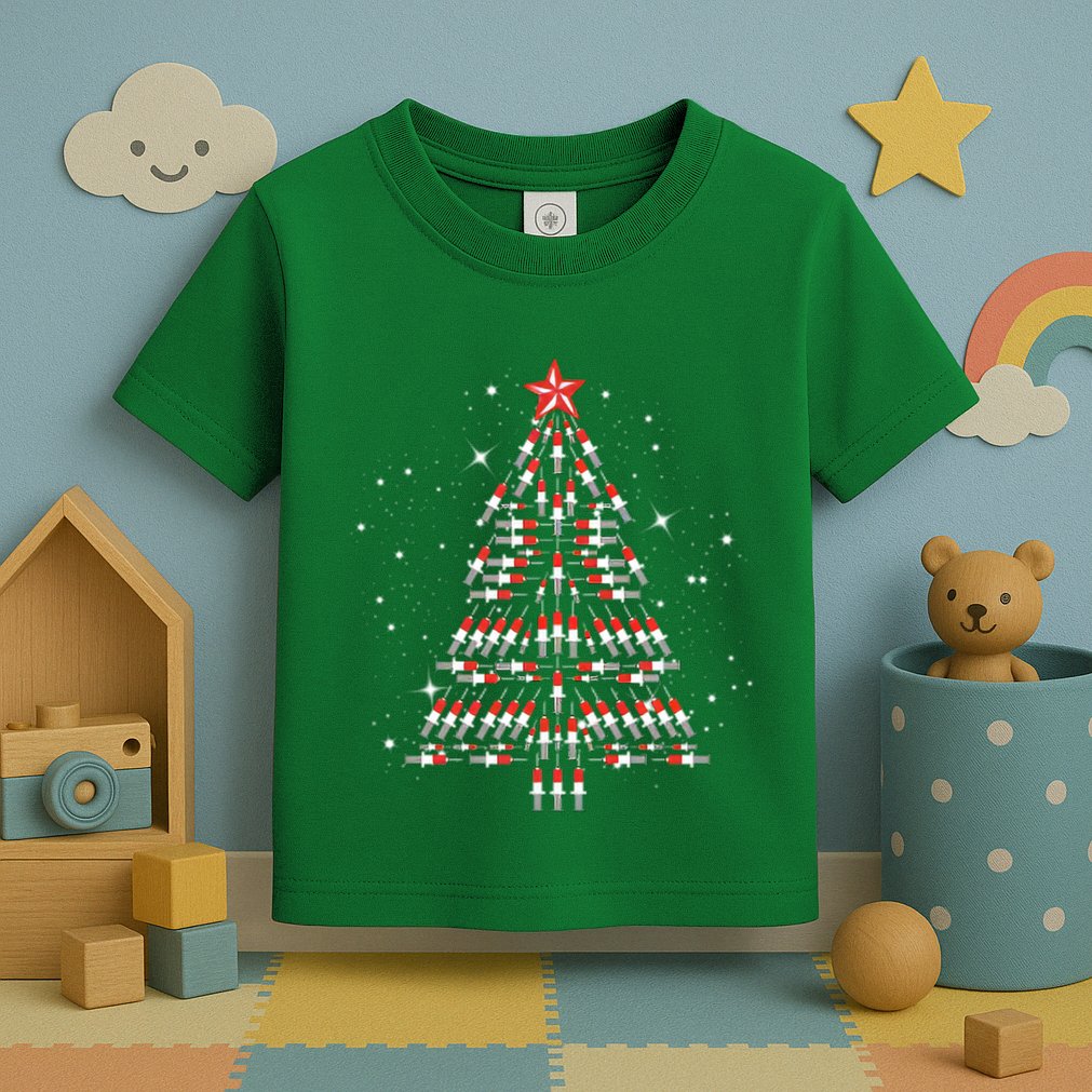 Phlebotomist Christmas Tree Toddler T-Shirt