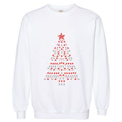 Phlebotomist Christmas Tree Garment-Dyed Sweatshirt
