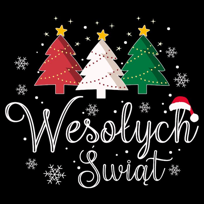 Poland Christmas Tree Polish Merry Xmas Wesolych Swiat Backpack
