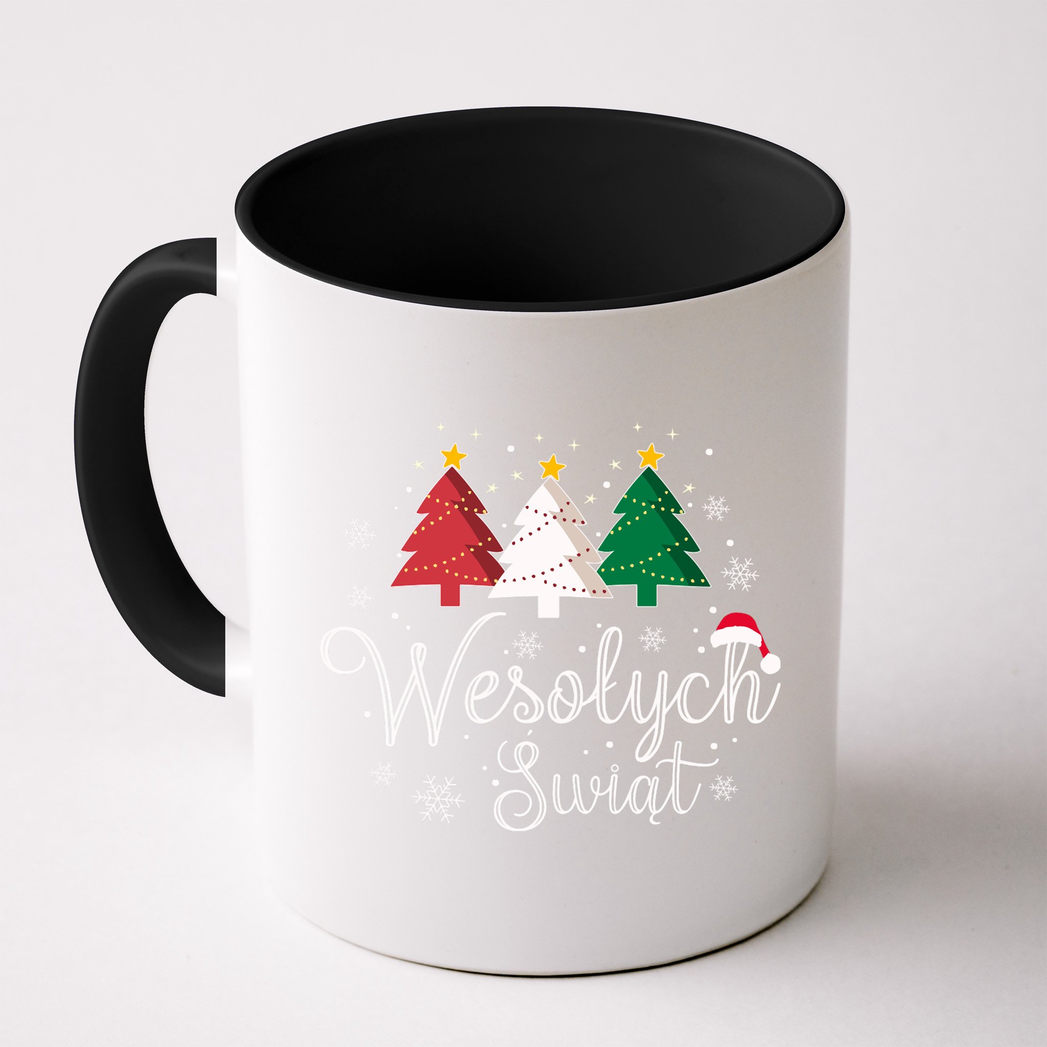 Poland Christmas Tree Polish Merry Xmas Wesolych Swiat Mug