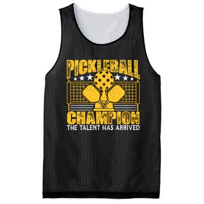 Pickleball Champion The Talent Has Arrived Mesh Reversible Basketball Jersey Tank