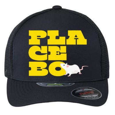 Placebo Clinical Trial Study Experiment Flowers Lab Rat Flexfit Unipanel Trucker Cap