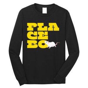 Placebo Clinical Trial Study Experiment Flowers Lab Rat Long Sleeve Shirt