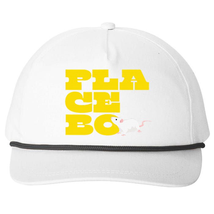 Placebo Clinical Trial Study Experiment Flowers Lab Rat Snapback Five-Panel Rope Hat