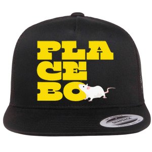 Placebo Clinical Trial Study Experiment Flowers Lab Rat Flat Bill Trucker Hat