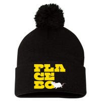 Placebo Clinical Trial Study Experiment Flowers Lab Rat Pom Pom 12in Knit Beanie