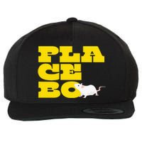 Placebo Clinical Trial Study Experiment Flowers Lab Rat Wool Snapback Cap