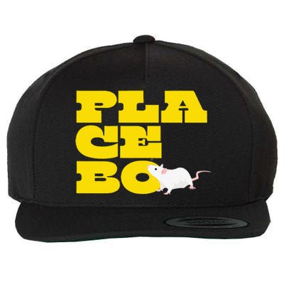 Placebo Clinical Trial Study Experiment Flowers Lab Rat Wool Snapback Cap