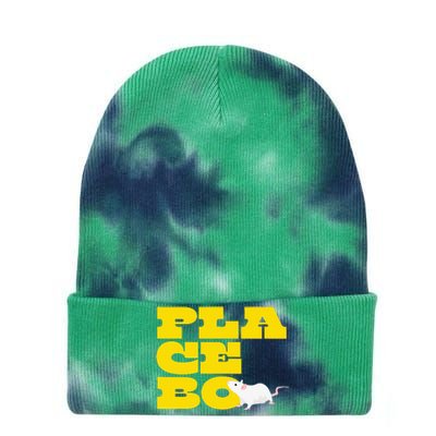 Placebo Clinical Trial Study Experiment Flowers Lab Rat Tie Dye 12in Knit Beanie