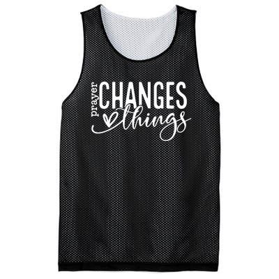 Prayer Changes Things Created With A Purpose Mesh Reversible Basketball Jersey Tank