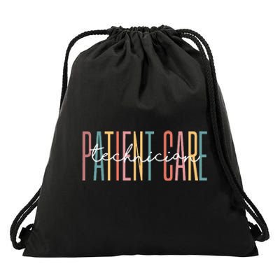 Patient Care Technician Best Patient Care Tech PCT Drawstring Bag