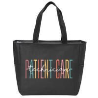 Patient Care Technician Best Patient Care Tech PCT Zip Tote Bag