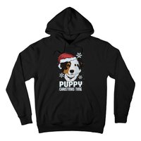 Puppy Christmas Time Hoodie