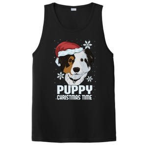 Puppy Christmas Time PosiCharge Competitor Tank