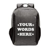 Personalized Custom Text Cute Retro Groovy Font Vector Backpack