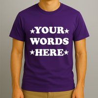 Personalized Custom Text Cute Retro Groovy Font T-Shirt