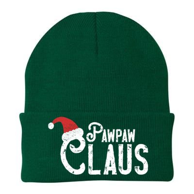 Pawpaw Claus Traditional Santa Matching Family Christmas Gift Knit Cap Winter Beanie