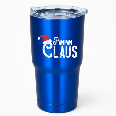 Pawpaw Claus Traditional Santa Matching Family Christmas Gift Tumbler