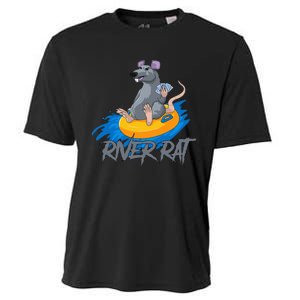 Poker Cards Texas Hold Em River Rat Casino Funny Cooling Performance Crew T-Shirt