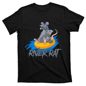 Poker Cards Texas Hold Em River Rat Casino Funny T-Shirt