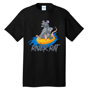 Poker Cards Texas Hold Em River Rat Casino Funny Tall T-Shirt