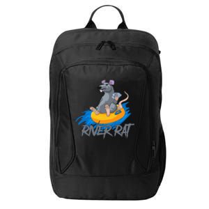 Poker Cards Texas Hold Em River Rat Casino Funny City Backpack