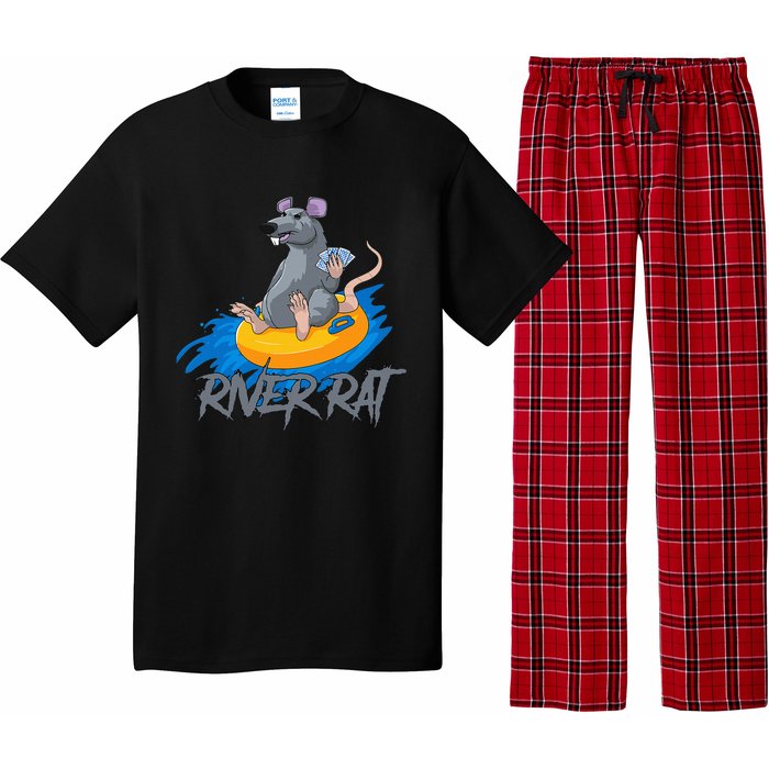 Poker Cards Texas Hold Em River Rat Casino Funny Pajama Set