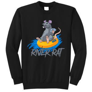 Poker Cards Texas Hold Em River Rat Casino Funny Tall Sweatshirt