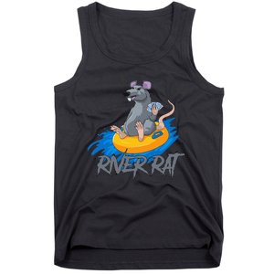 Poker Cards Texas Hold Em River Rat Casino Funny Tank Top