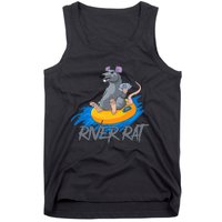 Poker Cards Texas Hold Em River Rat Casino Funny Tank Top