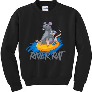 Poker Cards Texas Hold Em River Rat Casino Funny Kids Sweatshirt