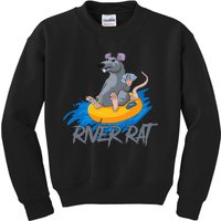 Poker Cards Texas Hold Em River Rat Casino Funny Kids Sweatshirt