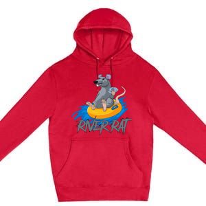 Poker Cards Texas Hold Em River Rat Casino Funny Premium Pullover Hoodie