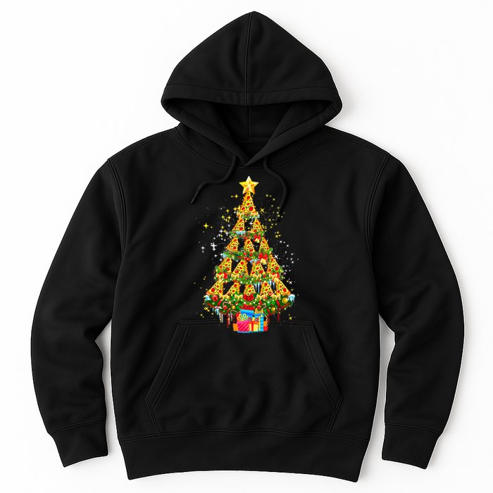 Pizza Christmas Tree This is my ugly Christmas Pizza lover Hoodie