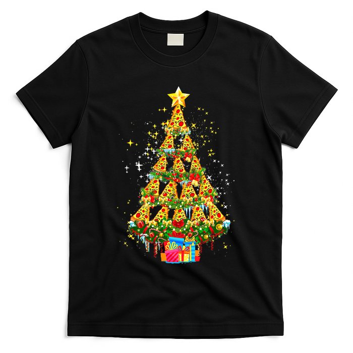 Pizza Christmas Tree This is my ugly Christmas Pizza lover T-Shirt