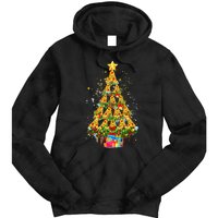 Pizza Christmas Tree This is my ugly Christmas Pizza lover Tie Dye Hoodie