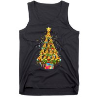 Pizza Christmas Tree This is my ugly Christmas Pizza lover Tank Top