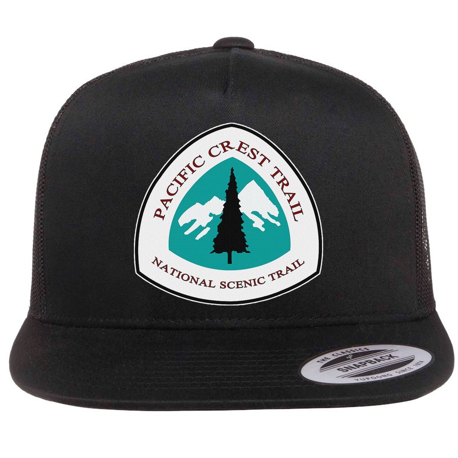 Pacific Crest Trail Marker Pct Flat Bill Trucker Hat